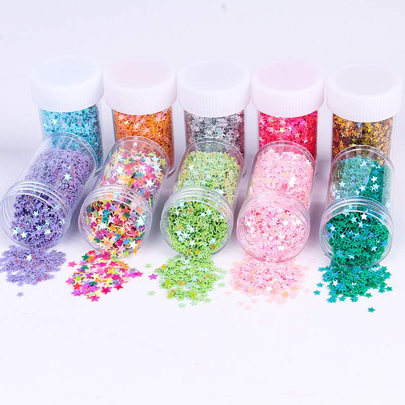 unique design chunky glitter powder packaging