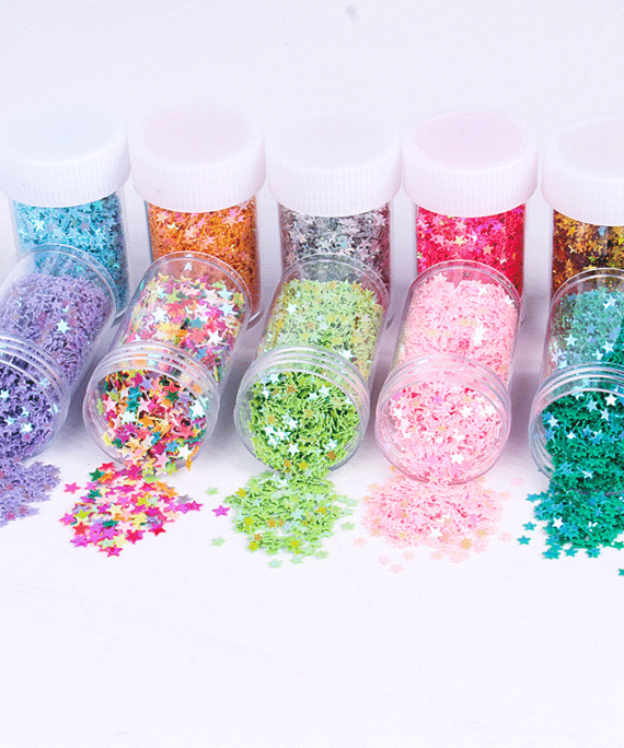 Polyester Decoration-style Bulk Chunky Glitter Set