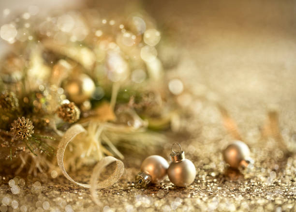 Christmas Gold glitter