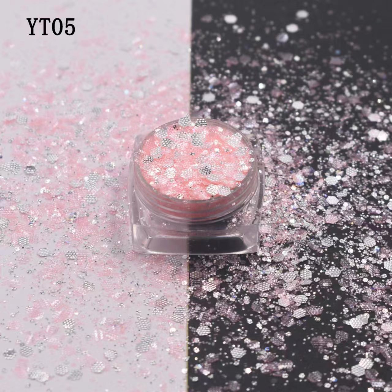 Wholesale 12 Colors Bulk Chunky Mix Glitter Powder - Image 5