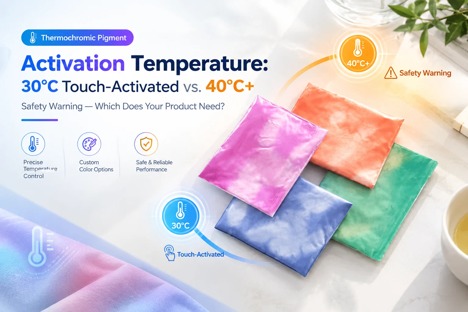 Thermochromic Pigment Activation Temperature